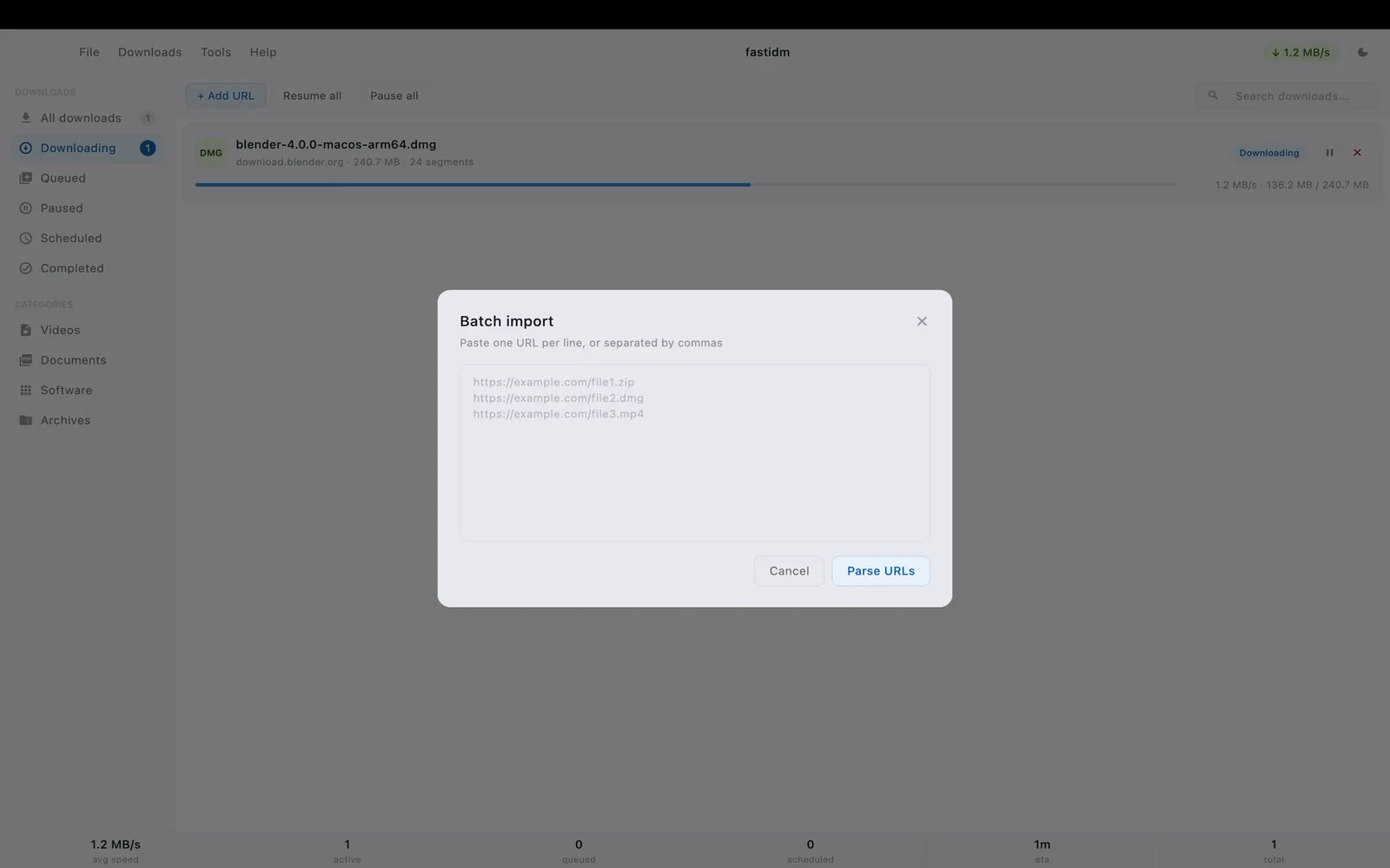 FastIDM screenshot 6